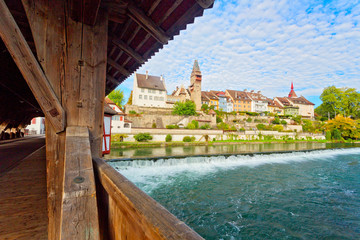 Naklejka premium Bremgarten, Schweiz