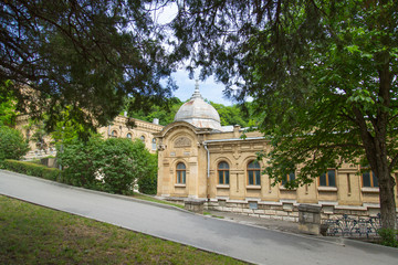 Naklejka premium Architecture of the Pyatigorsk City in Mineralnye Vody resort in Stavropol Region in Russia