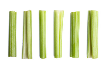 crisp sliced celery