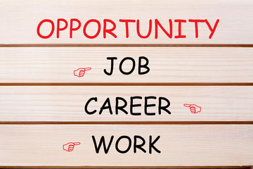 Opportunity Job Career Work