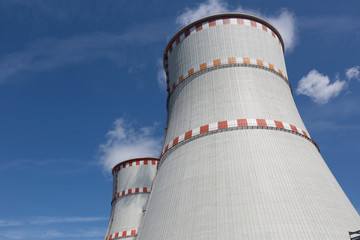 Cooling tower of nuclear power plant