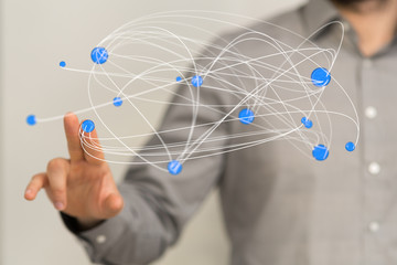 business network group in a network