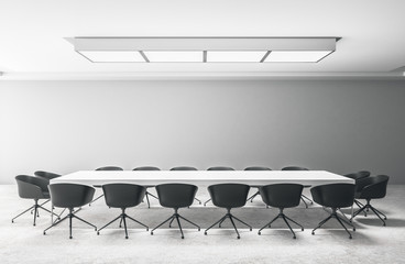 Modern conference room