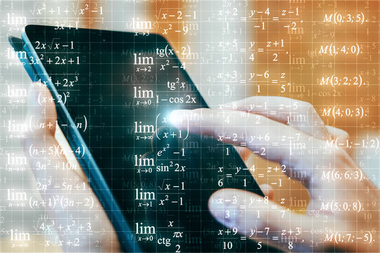 Programming and algorithm concept