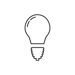 Obraz premium light bulb icon vector design template