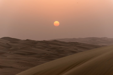Desert sunset