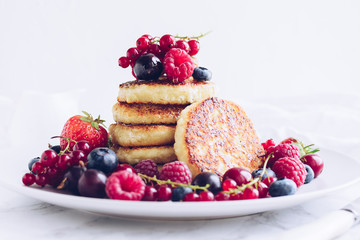 Cottage cheese pancakes