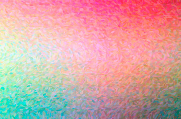 Abstract illustration of blue, red Impressionist Pointlilism background