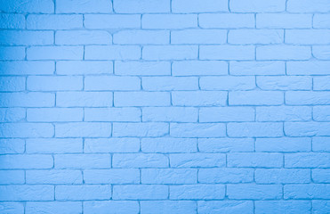 Fototapeta premium new fresh abstract blue brick wall