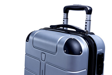 Hand Luggage suitcase isolated on white background
