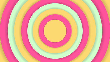 Smooth pastel circle, smooth vertical pastel background.