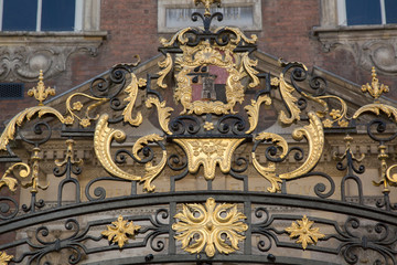 Entrance Gate at City Hall, Worcester