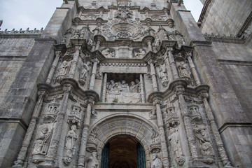 Fototapeta premium Facade of Cathedral, Pontevedra