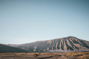 volcano in desert