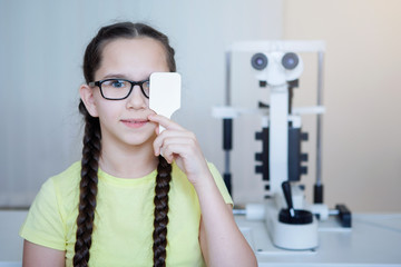 Eye examination.