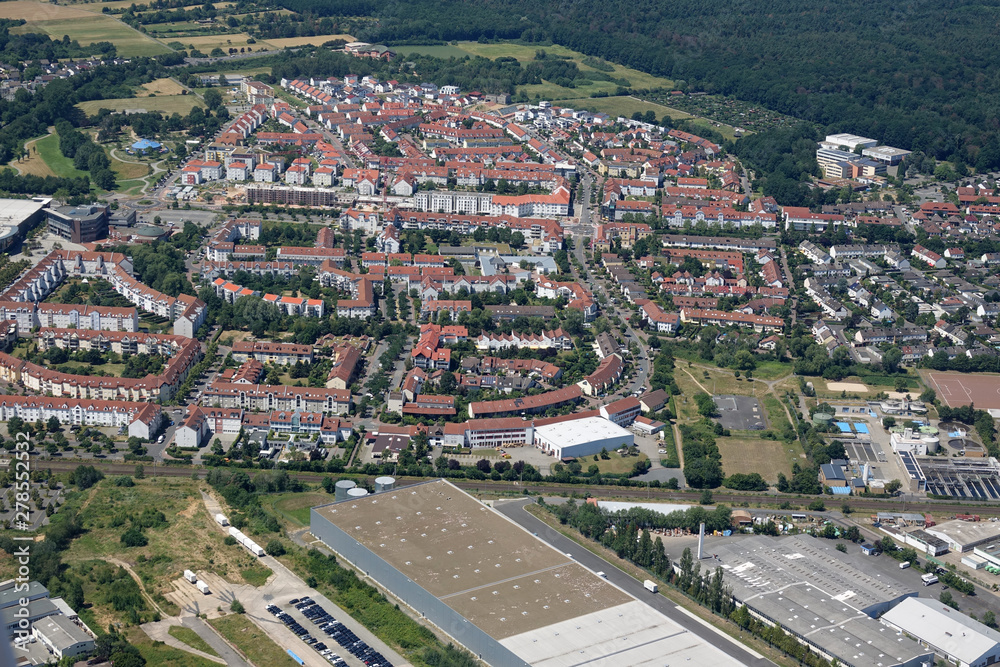 Wall mural dietzenbach