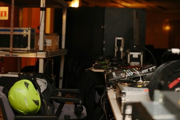 TV set installation process