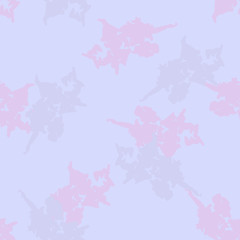 UFO camouflage of various shades of violet, pink and lavender colors