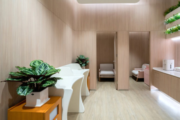 Public toilets for mothers and babies in shopping malls