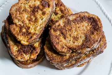 Turkish Egg Bread / Yumurtali ekmek / French Toast.