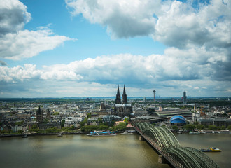 Fototapeta premium Köln Skyline