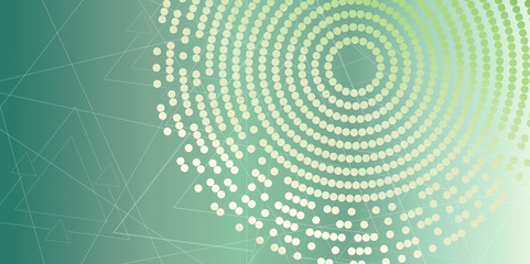 abstract circle pattern design