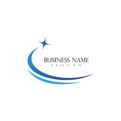 Star Logo Template vector icon illustration design