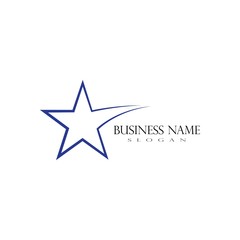 Star Logo Template vector icon illustration design