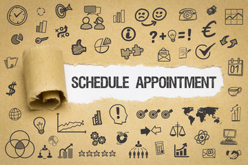Schedule appointment