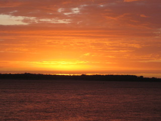 Naklejka premium sunset