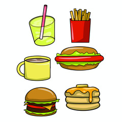 fast food icons