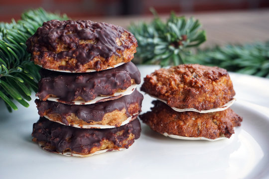 Lebkuchen Elisenlebkuchen, traditionelles Weihnachtsgeb&auml;ck
