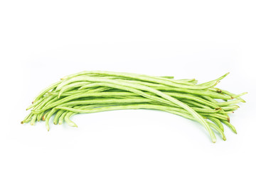 Cowpea on a white background