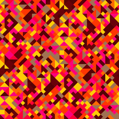 Seamless colorful geometrical pattern background design - abstract vector graphic