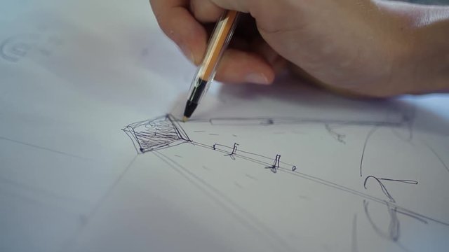 dibujando a mano, dise&ntilde;o