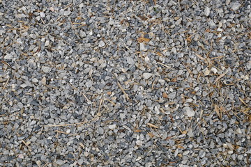 dirty gravel background, texture of small stone