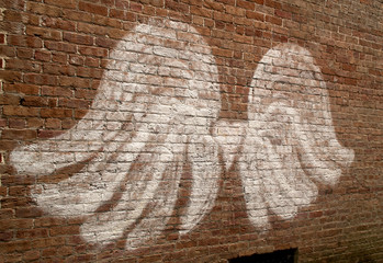 Angel Wings Graffiti