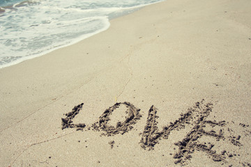 Holidays by the sea. Love and romance.