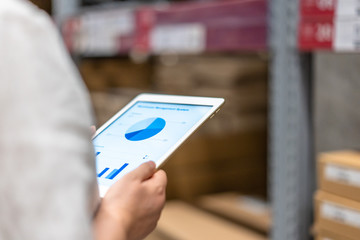 worker working in warehouse