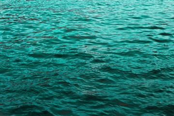 surface of blue water