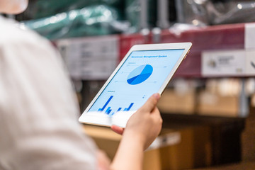 worker working in warehouse
