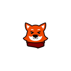 Cute Dog Logo Design Stock Vectors
