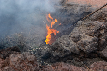 fire pit lanzarote 
