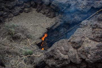 fire pit lanzarote 