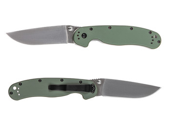 Penknife isolate on white background.