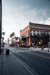 Fototapeta premium Street in Ybor City, Tempa, Florida, USA
