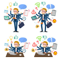 flat type blue tuxedo men_mulch task Office