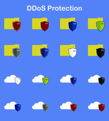 DDoS protection set of 16
