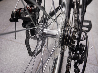bicycle. spare parts and accessories. Sports transport.