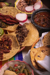Tacos de Mexico, tacos carne asada, tacos de arrachera, tacos de al pastor, cultura mexicana